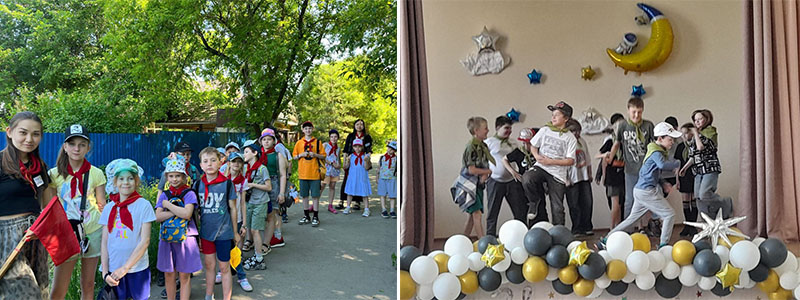Фотографии летнего лагеря.